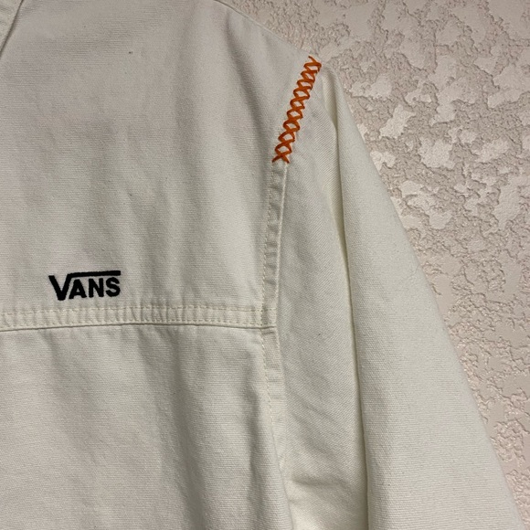 Vans Women's Off-White Denim Embroidery Jacket - Picture 5 of 11